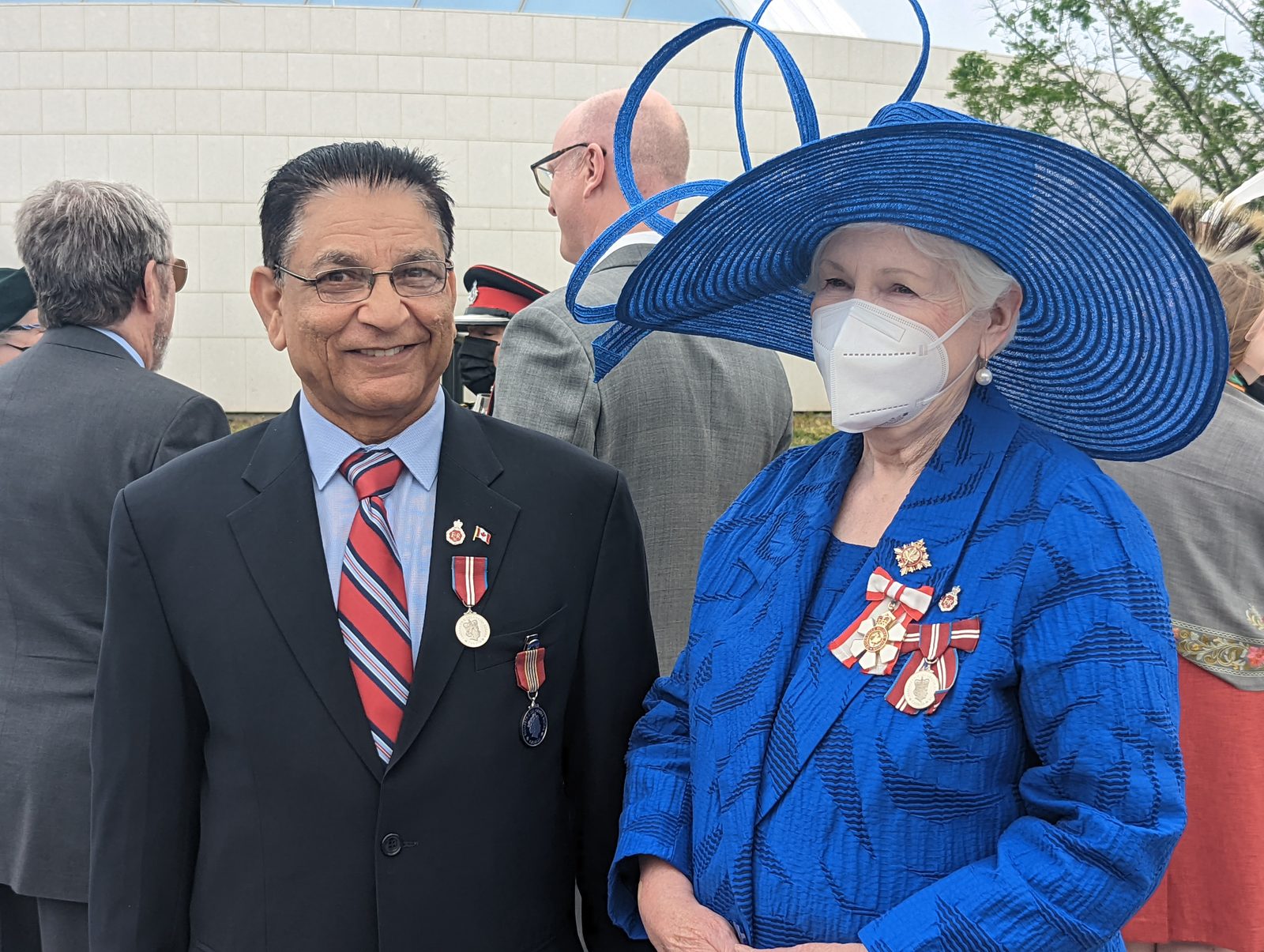 Peter Bhatti awarded Sovereign Medal