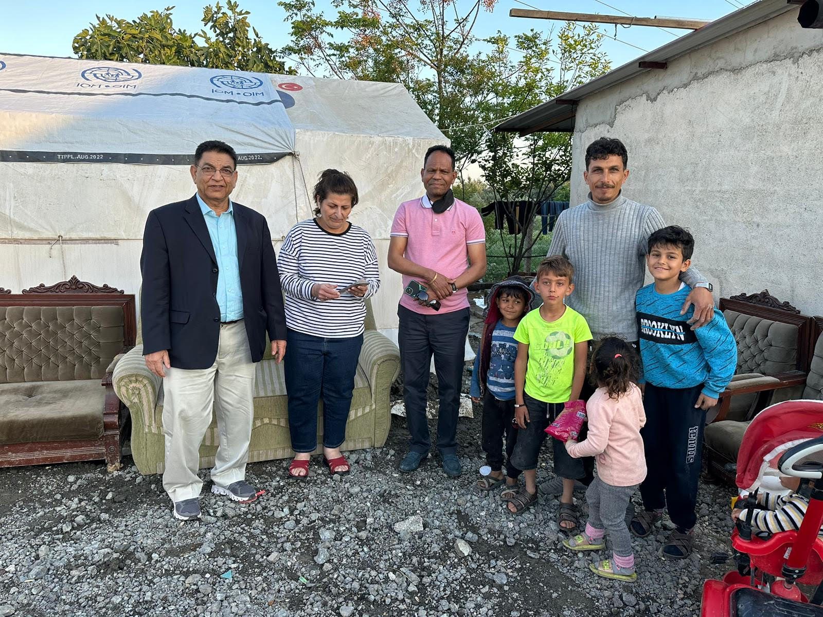 ICV and MAPH visit earthquake zones in Turkey
